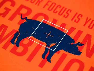 this little piggy agriculture illustration package pig print text topography typogaphy