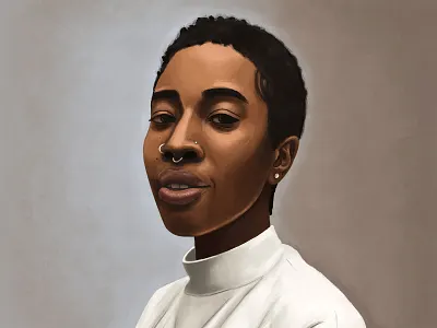 Lakin portrait cintiq digital art illustration odessa photoshop portrait portrait art ukraine woman portrait