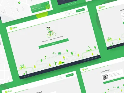 Limebike Web App Concept app daily ui challenge freelancer landing page concept landing page design limebike limebike app design limebike design product designer ui ui design ui designer user interface user interface design ux ux designer web design web app