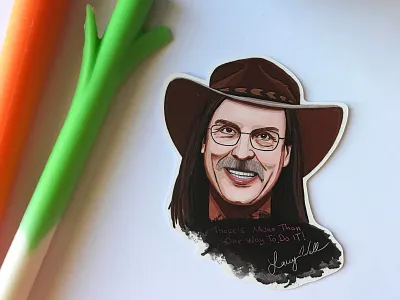 LarryWall portrait cintiq design digital art digital portrait illustration larry wall odessa photoshop portrait portrait art portrait design ukraine