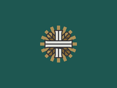 The Commonweal Project branding christian church design faith flourishing futura gold gospel green icon labor logo mark process project seal vector wheel work