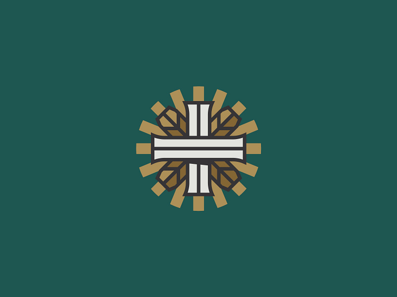 The Commonweal Project branding christian church design faith flourishing futura gold gospel green icon labor logo mark process project seal vector wheel work