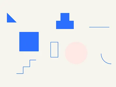 geometric shapes abstract circle curves geometric geometric illustration lines minimal shapes simple square vector