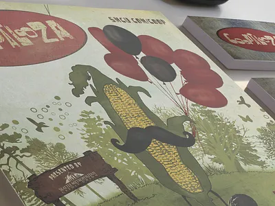 Co-opalooza - Logo, Branding, Illustration art direction branding co op cooperative event event branding illustration logo mustache