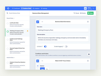Medical Notification System app dashboard hospital medical medical app notification ui ux web