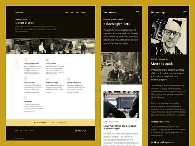 Webstoemp V2 design eleventy web webdesign