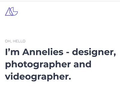 Portfolio design portfolio ui web design