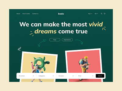 Bodo | Redesign concept adaptive branding concept design desktop ecommerce figma gifts hero interface logo product redesign responsive ui ux web webdesign