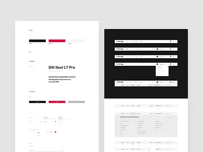 Redcrox - Styleguide black cashback dashboard design games history minimal receipt red redcrox sport strv strvcom styleguide tom vranek ui uploading ux web white