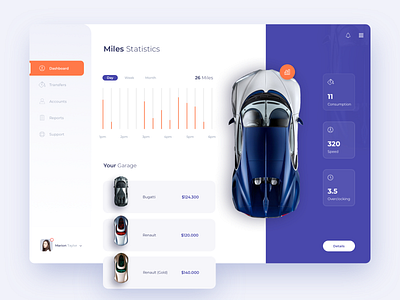 Car Dashboard afterglow auto automobiles bugatti car car app car booking car club car dashboard car design clean concept dasboard minimal rent car