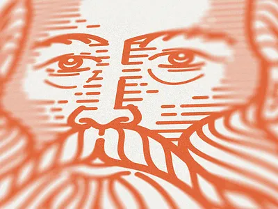 ESV Prayer Bible • (Portraits 17-20) bible bible art crosshatching engraving etching face graphic design icon illustration illustrator line art logo peter voth design portrait vector woodcut