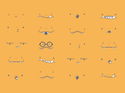 #tbt to this awesome project branding character art cute design dinosaur emojis emotions expressions face expressions facial expressions fun icon illustration monsters vector