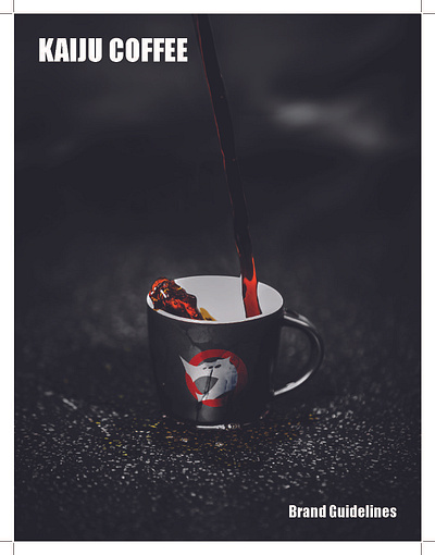 Kaiju Coffee Brand Identity branding design graphic design illustration logo typography vector