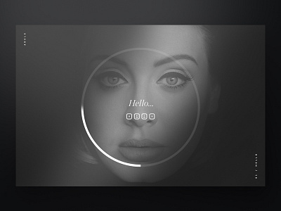 Adele Album / Tour Announcement adele clean concert dark entertainment flat freelance interactive interactive design interactive map music music industry tour ui ui design web design website