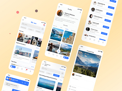 Travel App UI UX Design app app design app ui appui casestudy design travelappcasestudy travelappuiux ui uiux