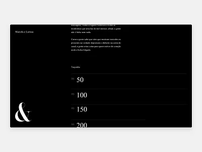 Invitation Gift design interaction interaction design minimal typography ui