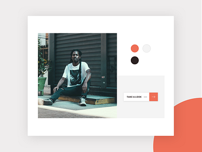 Trend Shop Brand Book brand clothing color design layout moodboard red ui