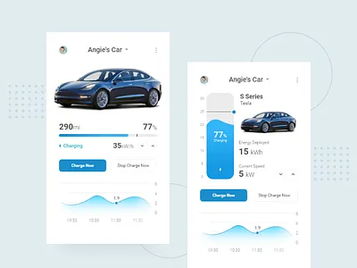 EV Charger battery charge chart clean electric vehicle ev future graph light minimalist modern modern app landing