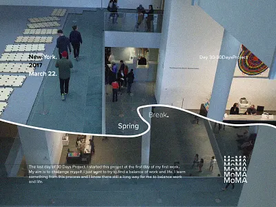 Day 30-30DaysProject design film graphic illustrator layout moma newyork photography typography visual