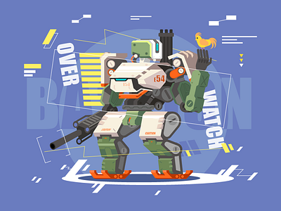 Bastion Overwatch illustration