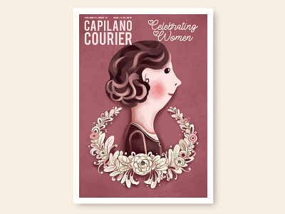 Women History Month: Cover art celebrating women cover digital editorial editorial illustration female female writer flower herstory history illustration art photoshop women women day women history women history month writers writing writing history