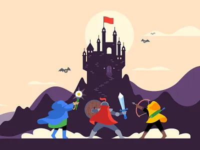 The Final Boss Battle art design game games gaming illustration illustrator rpg vector