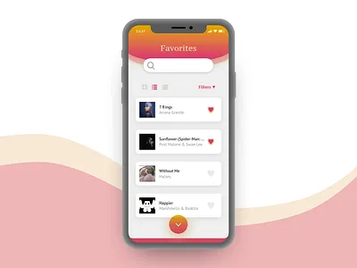 Favorites design illustration photoshop ui ux xd
