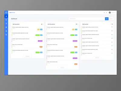 DocHouse adobe xd cloud dashboard dashboard app document