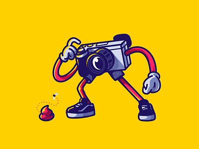 Do it for the gram camera illustration procreate