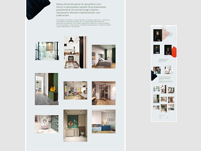 Boho studio - About us branding interior design minimalistic portfolio premium uidesign web webdesign