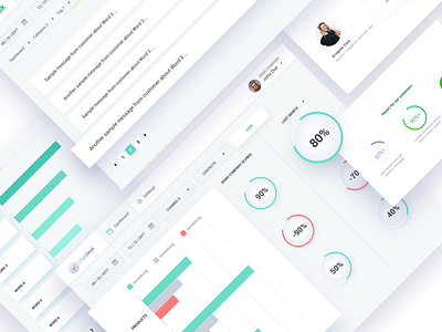 Dashboard circle dashboard dashboard design graph green percentage table ui ux web