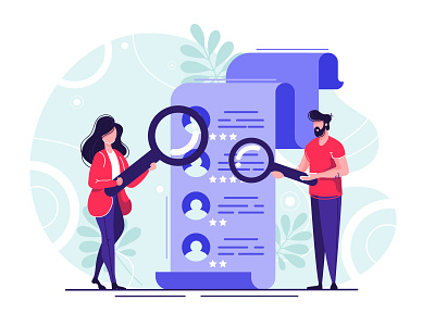 Hiring employees application business candidate career character choice company concept cv design document employee hiring management questionnaire recruit recruiting recruitment resume search