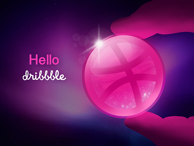 Hello Dribbble design ui