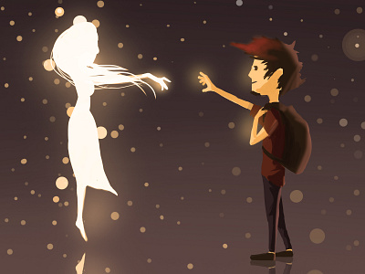 Dream! animation art artboard artbook artwork branding brush character art design digital 2d digital art digital illustration digital painting game art game artist illustration landscape nature photoshop vector