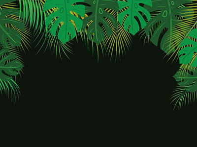 Tropical palm leaves, jungle leaves seamless vector floral patte art design graphic design illustration infographics jungle leaves palm leaves pattern background vector floral