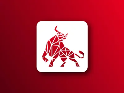 Bull logo best bull logo brand branding bul icon bull bull app bull logo design icon illustration lettering logo minimal red bull ui vector