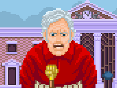 ❧ Biff Tannen 2015 8bit backtothefuture pixel pixelthursday