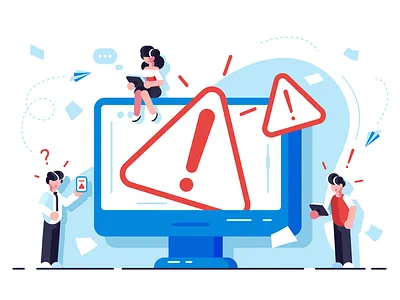Error page concept 404 alert application business business people character construction danger design error error 404 flat illustration mistake not found office people site vector web page