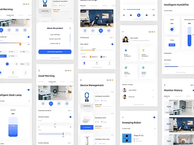 Smart home app design smarthome ui ux