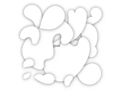 Shapes design gradients illustration shadows shapes vector