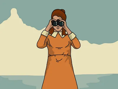 Moonrise Kingdom Illustration illustration wes anderson cinema