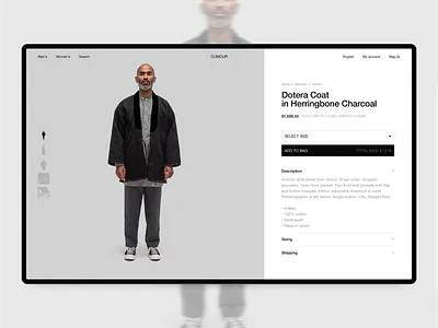 Culture Currency UI Kit #2 clean design desktop download e commerce grey japanese minimal sketch typogaphy ui ux web website white