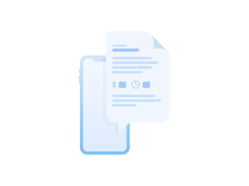 Animated Illustration animation app blockchain dashing home illustration mobile product services steps ui ux