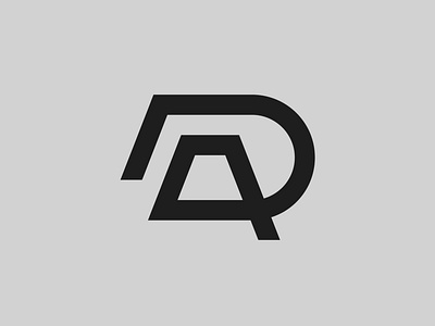 DA — Monogram branding design flat identity illustrator lettering logo logo a day minimal monogram monogram logo type typography vector