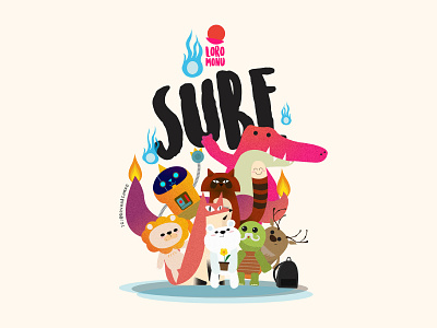 Sube Illustration design illustration vector