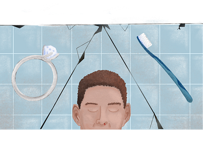 Russian Doll Alan alan dribbble illustration netflix procreate russian doll