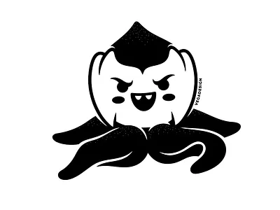 Pachimari blizzard dark illustration overwatch vector vegadesign