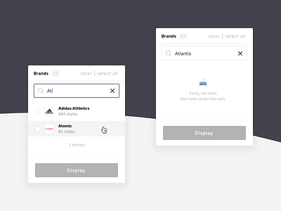 Empty State UX easter egg emotional design empty state prototype search sketch
