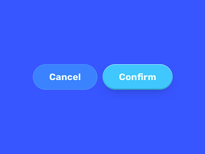 Buttons! blue buttons depth shadow ui