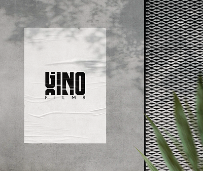 gino films branding design films gino graphic design logo movies typography